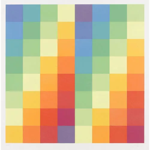 Richard Paul Lohse — Geometrische Komposition.