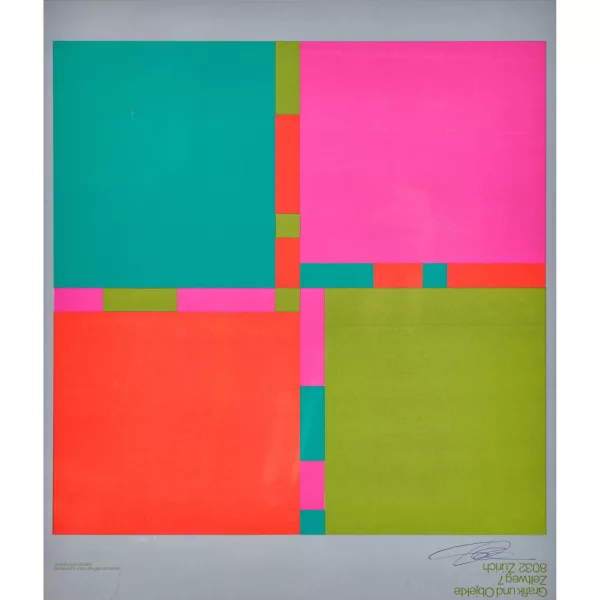 Richard Paul Lohse — "Grafik und Objekte Zürich".