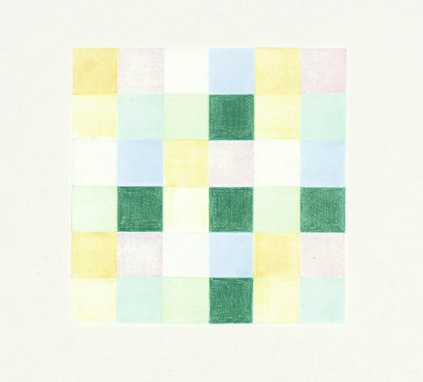 Richard Paul Lohse — Vier + Fünf Farbgruppen, 1954/63/I