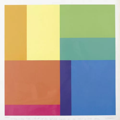 Richard Paul Lohse — Geometrische Komposition.