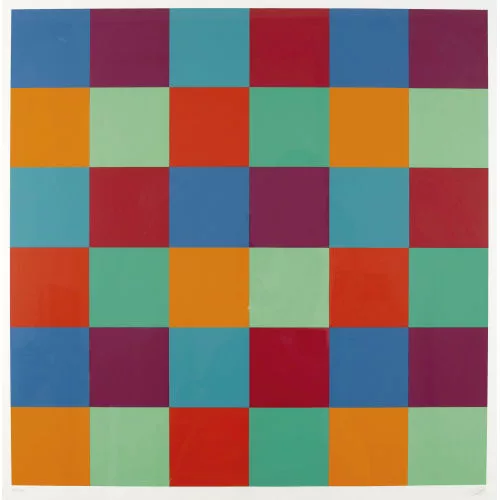 Richard Paul Lohse — Geometrische Komposition.