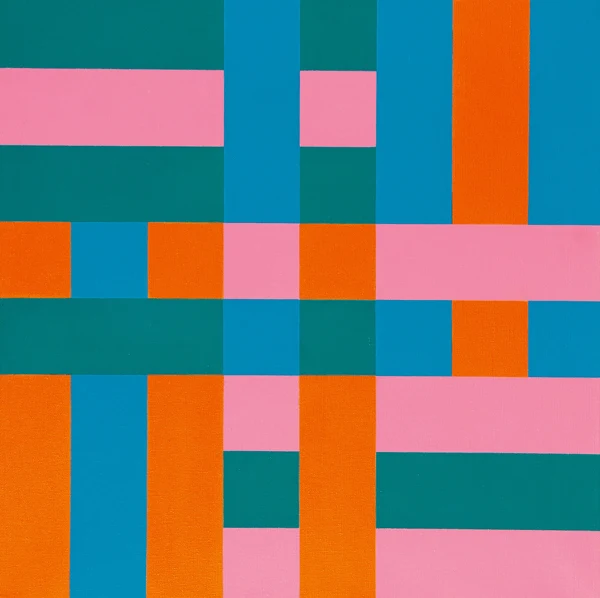 Richard Paul Lohse — Vier gleiche Gruppen, 1965/3