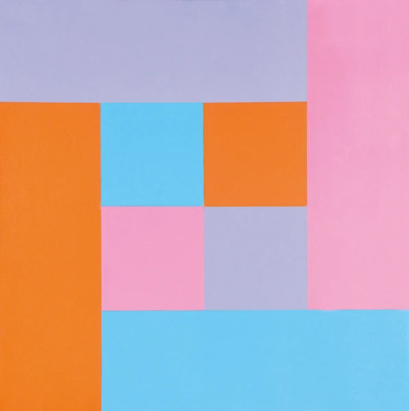 Richard Paul Lohse — Progression vier gleicher Gruppen von 1-4, 1952/70