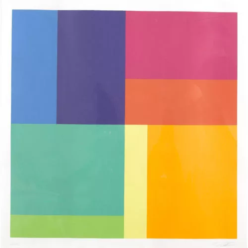 Richard Paul Lohse — Geometrische Komposition.