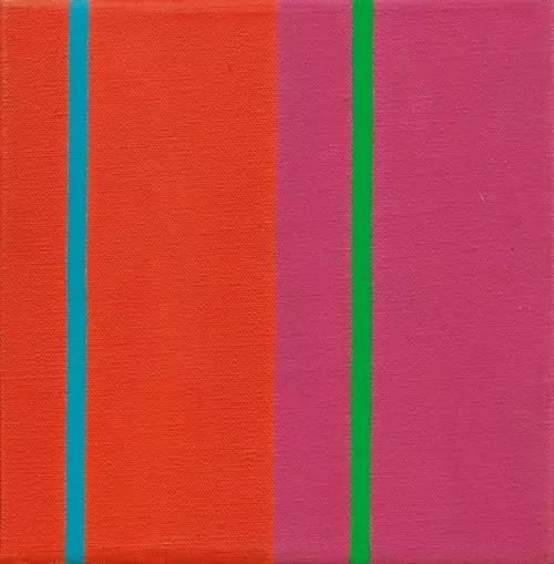 RICHARD PAUL LOHSE — Zwei gleiche Flächen akzentuiert durch Linien. 1968. — Koller Auktionen