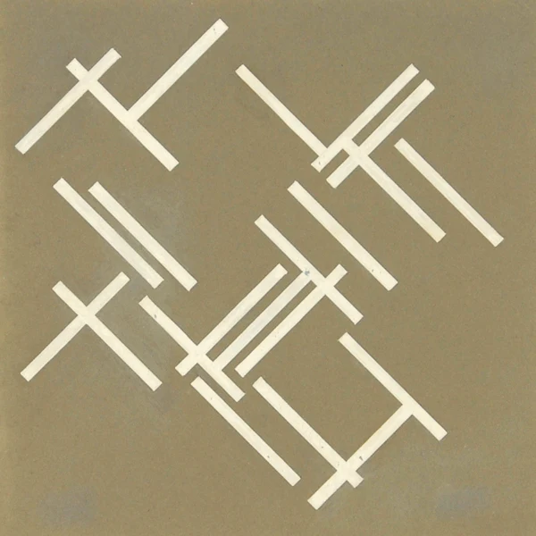 Richard Paul Lohse — Diagonal-Rythmus 6-5, frühe 1940er Jahre