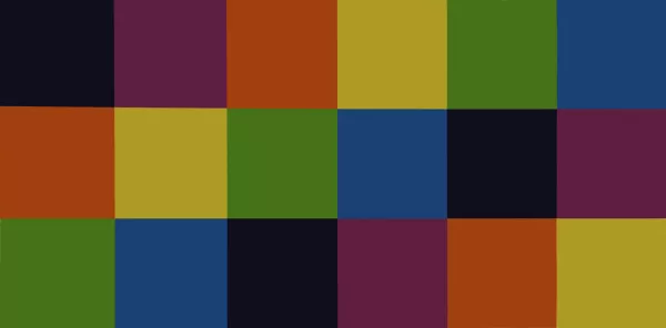 Richard Paul Lohse — Blatt aus "3 x 3 Farbgleichungen", 1980