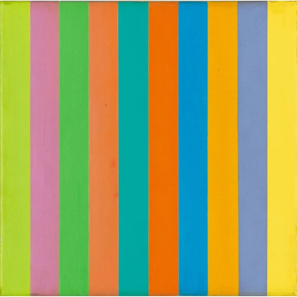 Richard Paul Lohse — DURCHDRINGUNG VON ZWEI FARBGUPPEN, 1949-71 DIFFUSION OF TWO GROUPS OF COLOUR, 1949-71