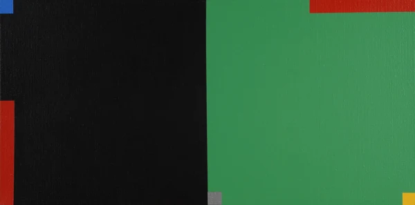 Rita Ernst — 2 Gemälde: Ohne Titel (Nr. 1), 1996; Ohne Titel (Nr. 6), 1996