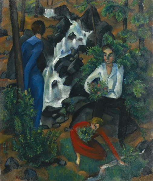 Robert Amrein — IM WALDE, 1917IN THE FOREST, 1917