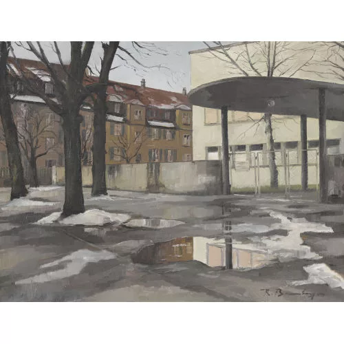 Robert Baumberger — "Schneeschmelze".
