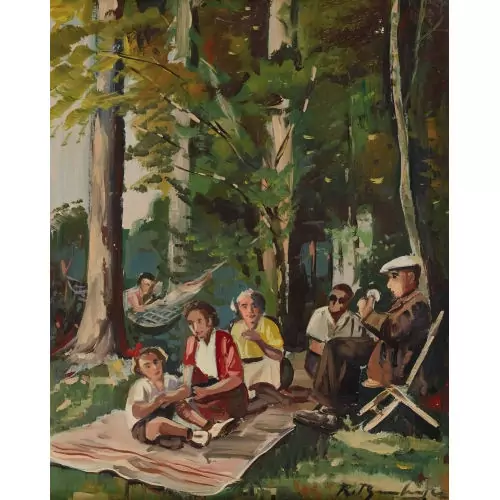 Picknick im Freien