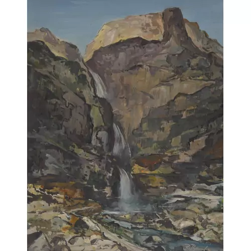 Wasserfall im Sertigtal