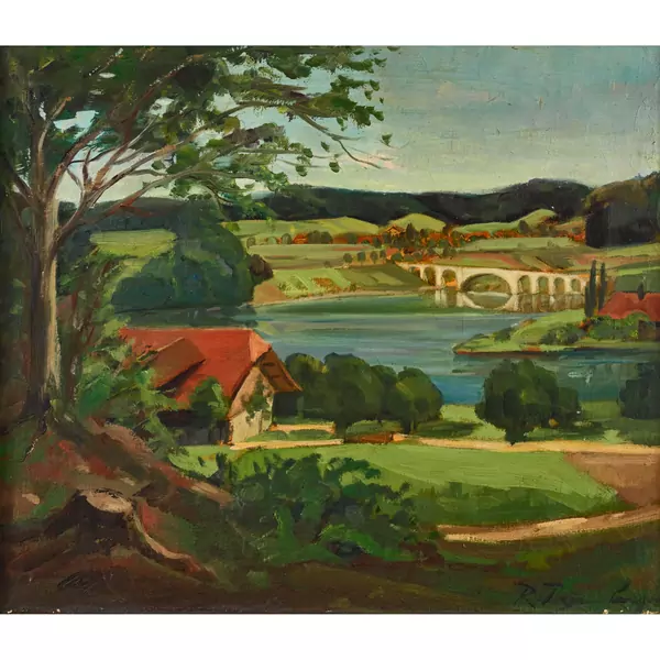 "Herbstlandschaft im Waadtland"