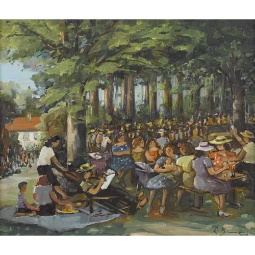 Robert Baumberger — Volksfest im Park.