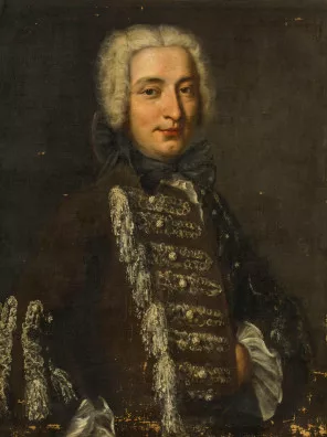 Robert Gardelle II, fils — Portrait d'homme, 1729