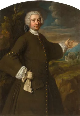 Robert Gardelle II, fils — Portrait de Michel Marcet, 1733