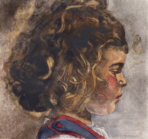 Robert Hainard (1906-1999), "Profil de la fille Hainard". — DognyAuction