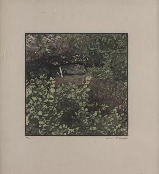 Robert Hainard (1906-1999), "Le Blaireau" — DognyAuction