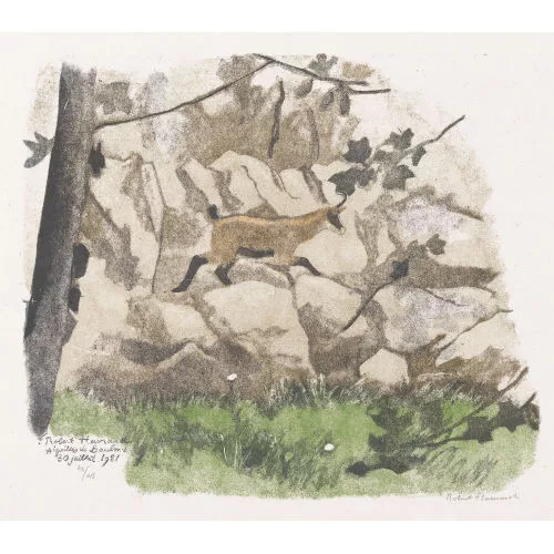Robert Hainard — Chamois.