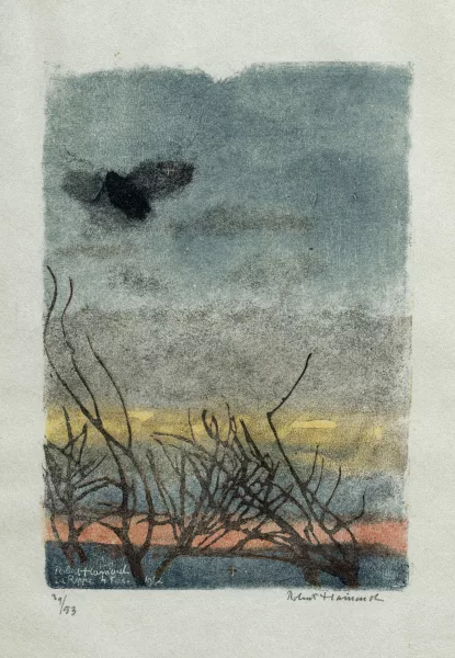 Robert Hainard — "Tourterelle des bois",