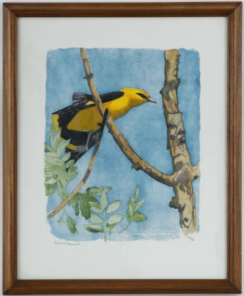 Robert Hainard — Robert Hainard (1906-1999), \\Oiseau\\, bois gravé