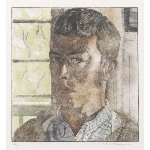 Robert Hainard — "Autoportrait".