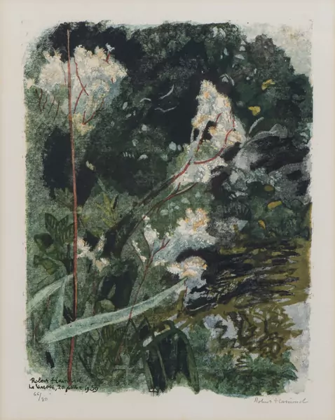 Robert HAINARD (1906-1999),"La reine-des-près", Gravure couleur — DognyAuction