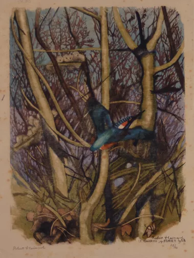 Robert Hainard — Oiseau, 1958