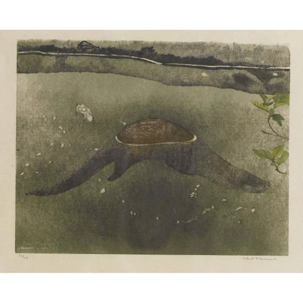 Robert Hainard — "Loutre".