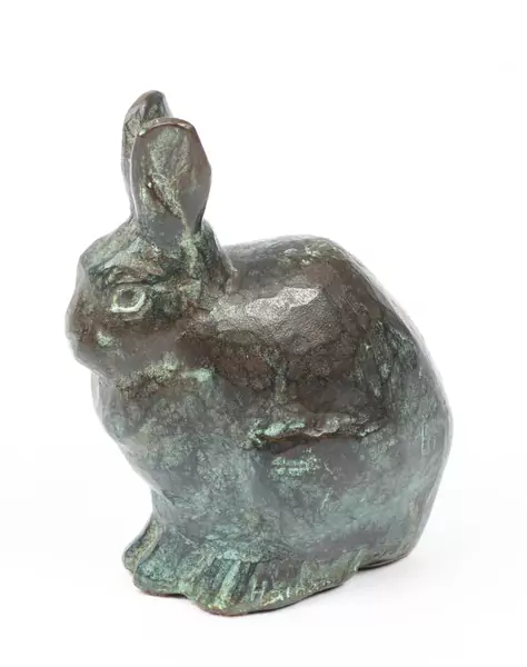 Robert HAINARD (1906-1999), "Lièvre variable", sculpture en bronze — DognyAuction
