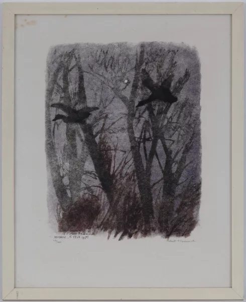Robert Hainard — "Canards et étoile"