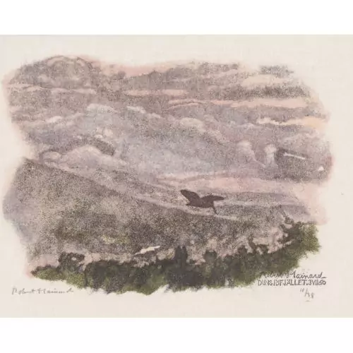 "Brouillards roses et bécasse"