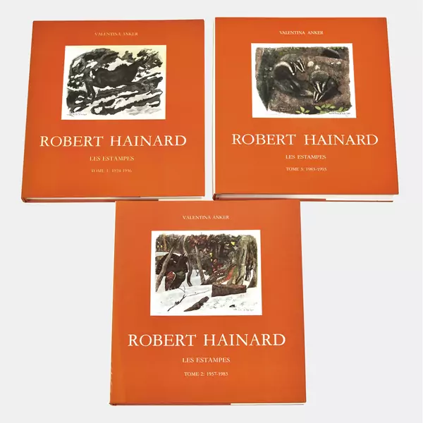 Valentina Anker: "Robert Hainard. Les Estampes"
