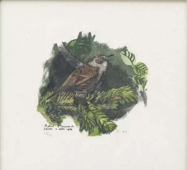 Robert HAINARD (1906-1999), "Mouchet", gravure sur bois — DognyAuction