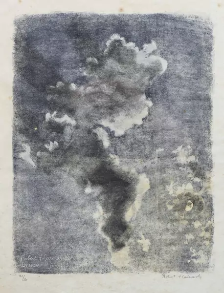 Robert HAINARD (1906-1999), "Nuages au clair de lune", Xylographie — DognyAuction