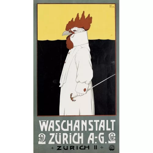 Robert Hardmeyer — "Waschanstalt Zürich".