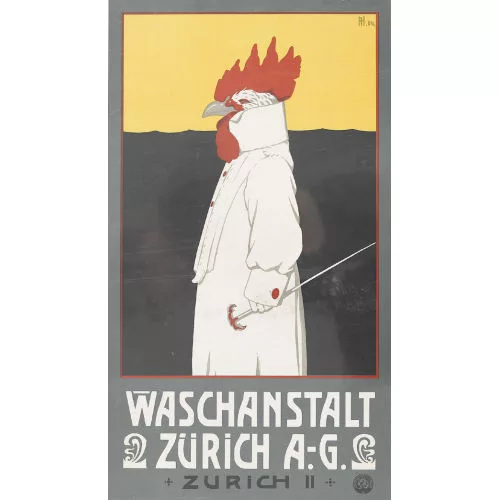 Robert Hardmeyer — "Waschanstalt Zürich".