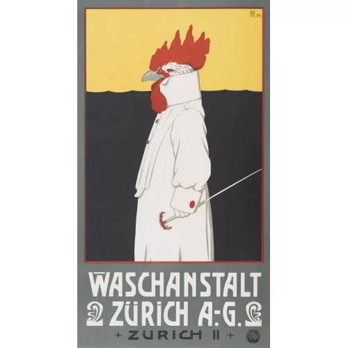 Robert Hardmeyer — "Waschanstalt Zürich".