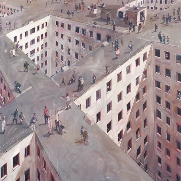 Robert Indermaur — Casa grande Outside III, 2001