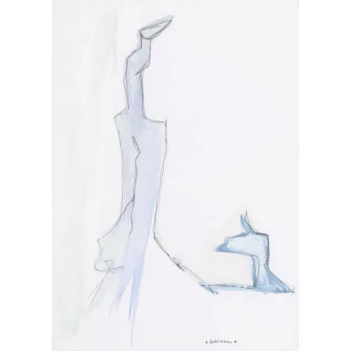 Robert Indermaur — Dame mit Hund.
