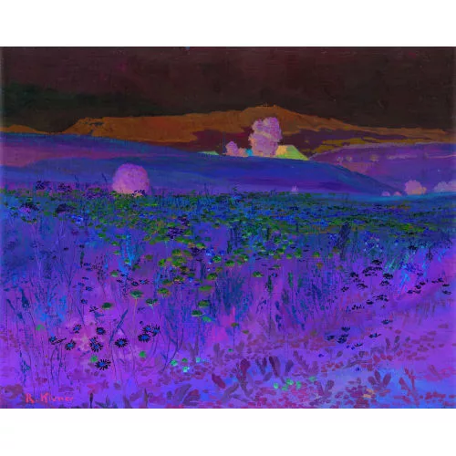 Robert Kiener — "Frühlingswiese".