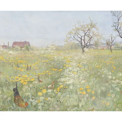 Robert Kiener — Sommerwiese bei Bern.