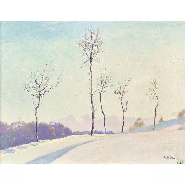 Robert Kiener — "Winter (Gurten)".