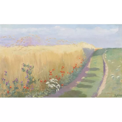 Robert Kiener — "Ährenfeld im Spätsommer".