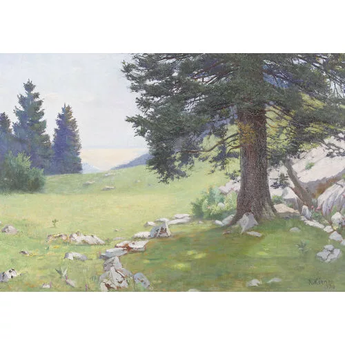 Robert Kiener — "Juralandschaft".