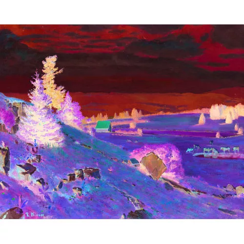 Robert Kiener — "Mont soleil".