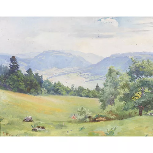 Robert Kiener — "Le vallon".