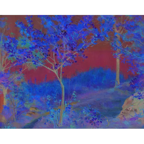 Robert Kiener — "Herbst am Thunersee".