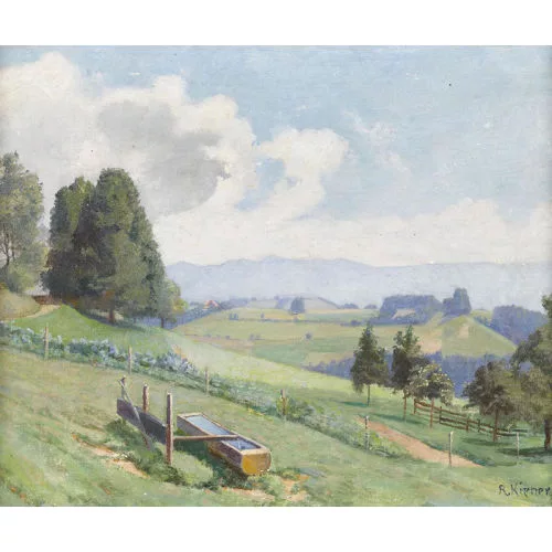 Robert Kiener — "Landschaft aus dem Emmental".